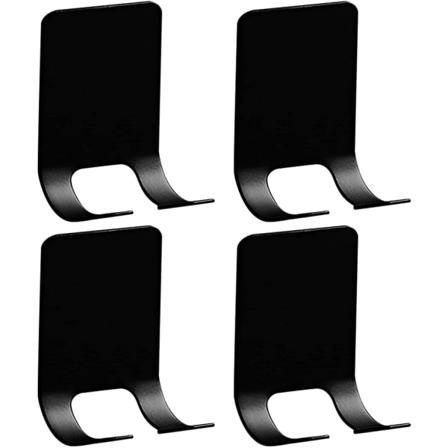 Razorholder, Bruse-Razorholder, Multifunktionel Vandtæt Selvklæbende Rustfrit Stål Skraberholder Krog, 4 stk.