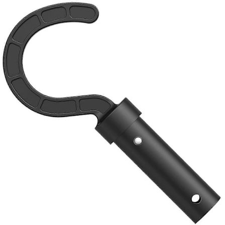 Poolrobotkrok for innfellbart stangfeste, henger for bassengrengjører