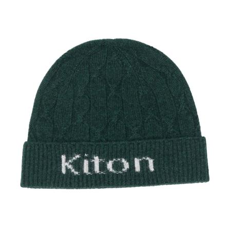 Kiton Beanies , Groen , Heren , Maat: ONE Size Hoeden