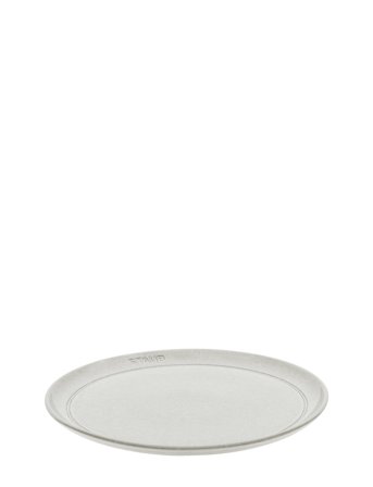 STAUB | Platte Flad 26 Cm, White Truffle | Ø 20 CM x 28.7