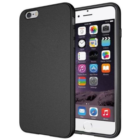 Skal I Gummi (tpu), Iphone 6s, Svart Svart