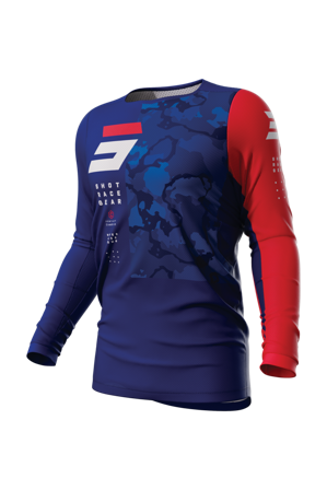 Shot Camo 2.0 MX Jersey Blue M