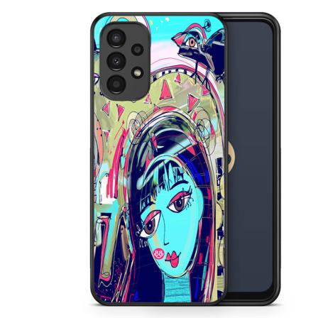 Bjornberry Skal Samsung Galaxy A13 - Abstrakt Katt