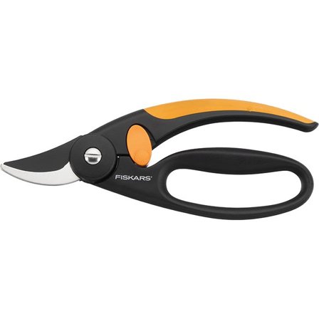 Fiskars P44 Rosesaks med fingerloop og sideskjær, Hageredskap