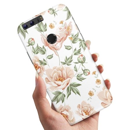 Deksel / Mobildeksel til Huawei Honor 8 - Blomstermønster