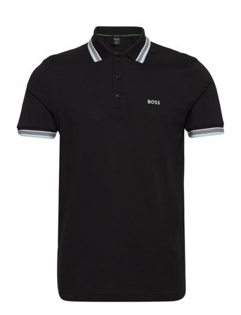 Paddy Polos Short-sleeved Musta BOSS
