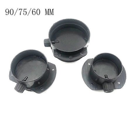 60 75 90mm Flammehemmende Materiale 2kw 5kw 8kw Parkeringsvarmer Kanal Kobling Luftventil Med Ventil For Webasto Eberspacher