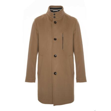 Hugo Boss, Single-Breasted Coats Bruin, Heren, Maat:XL