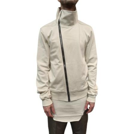 Rick Owens, Zipped sweatshirt Beige, Heren, Maat:M