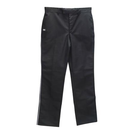 Balenciaga Vintage, Pre-Owned BB Trousers in Wool Zwart, Heren, Maat:S