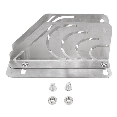 Professionell skumrörsskärare i rostfritt stål 45 graders skumisoleringsskärarmall för hem och industri