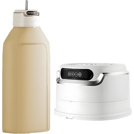 Bærbar Elektrisk Tørretumbler 600W, Touchskærm med fjernbetjening