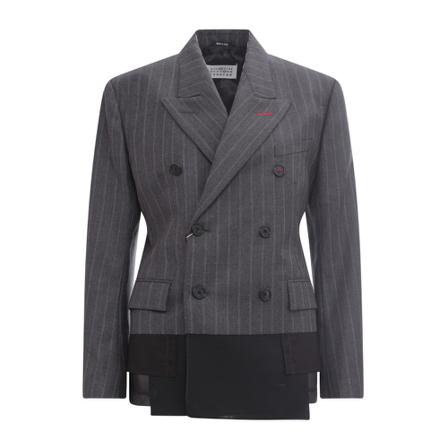 Maison Margiela, Blazers Grijs, Dames, Maat:S
