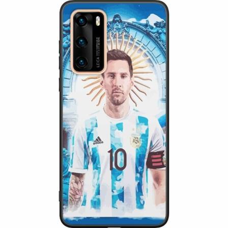 Huawei P40 Svart Skal Messi