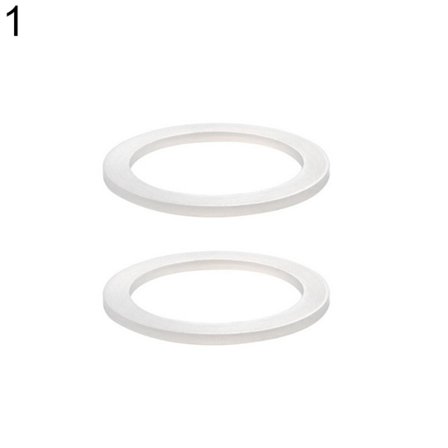 2 st Silikon Tätningsring Distans Kaffetillbehör Ersättning för Moka Kanne