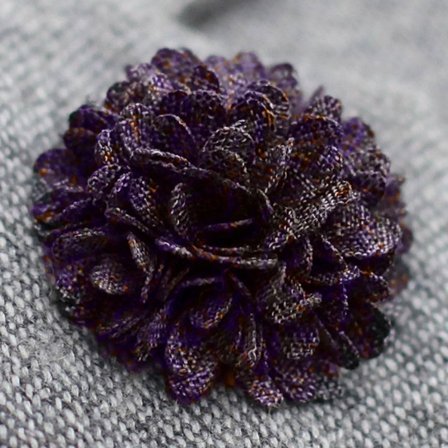 Boutonnière fleur lavande pour hommes - Broches en forme de fleur