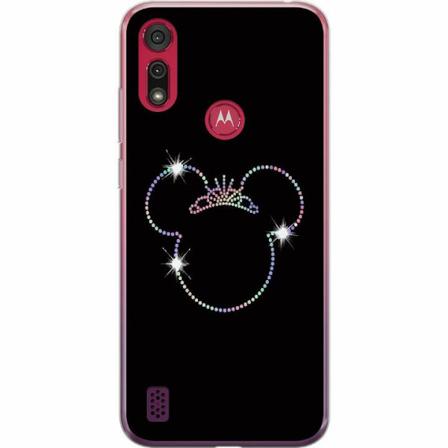 Motorola Moto E6s (2020) Genomskinligt Skal Minnie Mouse
