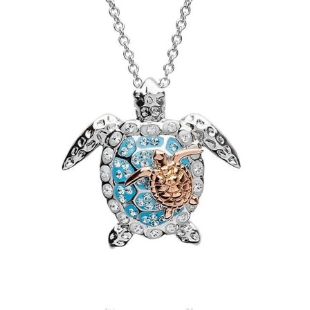 1 stk. Stilfuld Skildpadde Dyre Halskæde Kreativ Skildpadde Strand Halskæde Halssmykker