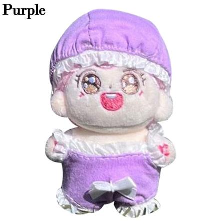 Uudet söpöt vaatteet 15cm nukkepyjamat PUPURA Purple