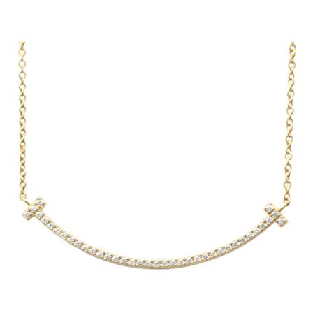 Tiffany & Co. Pre-owned, Necklaces Geel, Dames, Maat:ONE Size