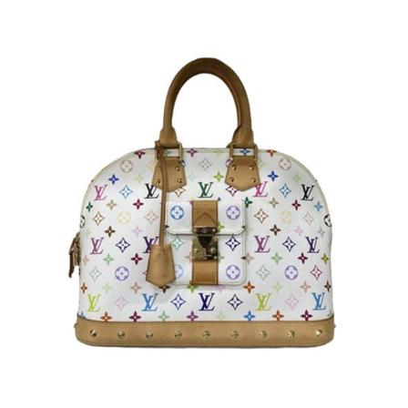 Louis Vuitton Vintage Pre-owned Alma GM Taske Hvid, Dame Vintage Tasker, Størrelse: ONE Size