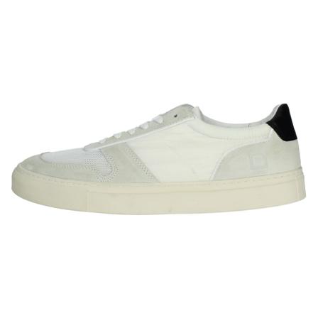 D.a.t.e., Court-2E Sneakers bassa Wit, Heren, Maat:42 EU,nylon