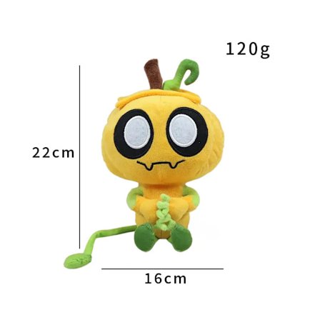 Dandy's World Græskar Plyslegetøj – Blød Gave til Børn & Teenagere