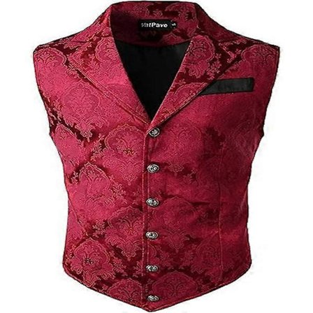 Miesten viktoriaaninen pukuliivi Steampunk goottilainen liivi