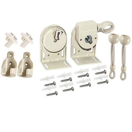 Trådlöst fäste, fäste för inomhus/utomhus solskydd rullgardin ersättning