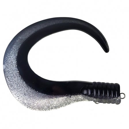 Svartzonker Giant BigTail (2pcs) - C17 Black Silver