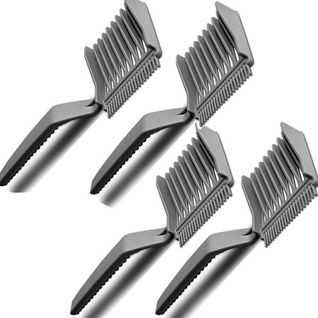 Blend friend fade kam, Color fade kam, Professionel barberkam, Til hjemme-, salon- eller professionel brug (4 stk. 1)