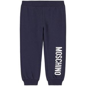 Moschino Branded Sweatpants Navy - Bottoms - 3-4 years - Navy