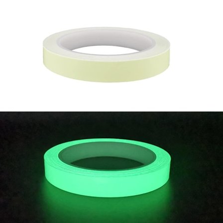 20mm selvlysende tape 5 meter Glow In Dark