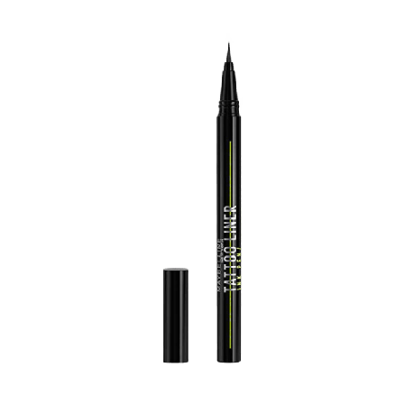 Maybelline Tattoo Liner Ink Pen Jet Black Liquid Eyeliner & ögonpennor Dam Svart 1 ML