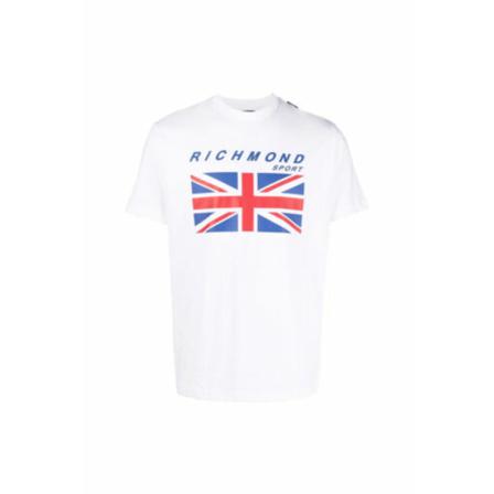 John Richmond T-shirt Ump22017Ts Hvid, Herre T-shirts