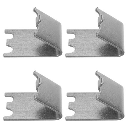 4 st Universal Kylskåpshylla Klämma Fryshylla Stöd Ersättning Hylla Spänne Klämma Hylla Klämma För Kylskåp Kylare Hylla Stödkrok Klämma