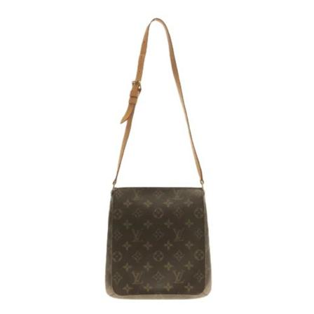 Louis Vuitton Vintage, Pre-owned Canvas louis-vuitton-bags Bruin, Dames, Maat:ONE Size
