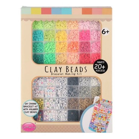 Perlesæt til at skabe dine egne farverige armbånd