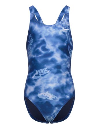 NIKE SWIM | Nike Hydrastrong Multi Print Fastback One Piece | 140-150