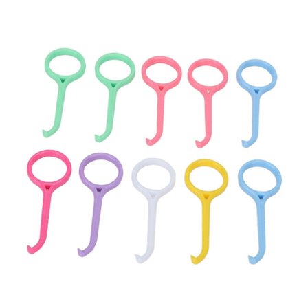 10 st Aligner Borttagningsverktyg Liten Storlek Passar Lätt Oral Vård Tandställning Retainer RemoverYMMR)