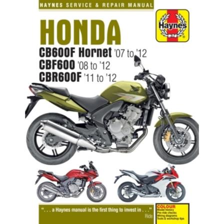 Honda CB600 Hornet, CBF600 & CBR600F (07 - 12) (häftad, eng)