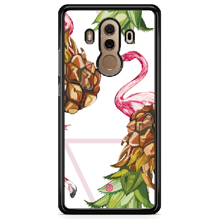 Bjornberry Skal Huawei Mate 10 Pro - Ananas & Flamingo