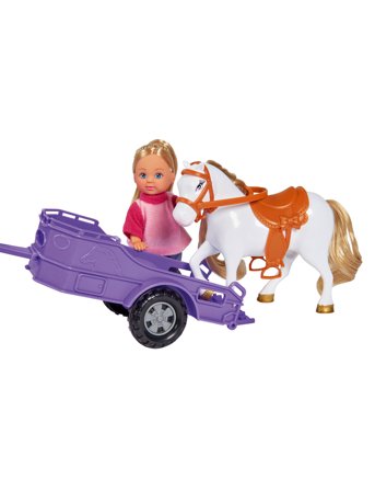 Simba Toys Evi Love Jeep & Horse Trailer - Multi/patterned - ONE SIZE