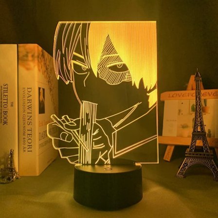 My Hero Academia-lampa, My Hero Academia-födelsedagsdekorationer,