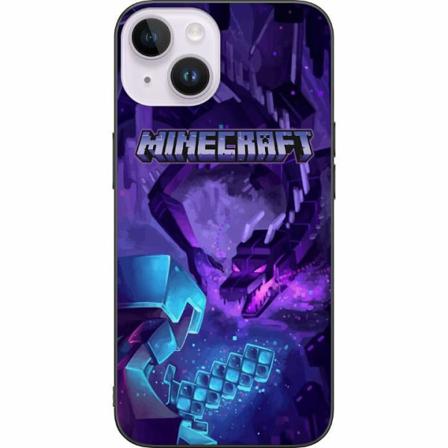 Apple Iphone 14 Svart Skal Minecraft