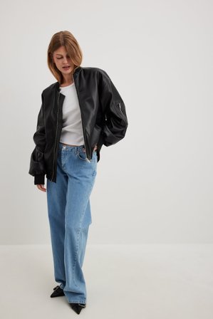 NA-KD Jean taille basse - Jeans taille basse - Bleu - EU 40