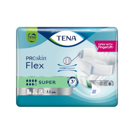 Tena Flex Super Pannolone Per Incontinenza A Cintura Small 30