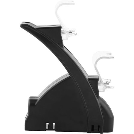 Laddare för Ps4 Controller Laddare för Ps4 Slim Pro Controller PVC Svart USB Dubbelladdare Laddningsstation för Ps4 för Playstation 4 Slim