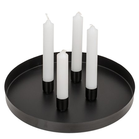 Magnetisk Ljushållare / Ljusbricka / Ljusfat - 25 cm
