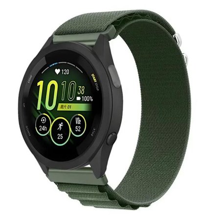22mm 20mm Nylonarmband för Garmin Forerunner 165 55 265 965 Alpine Loop Armband Klockarmband Garmin Venu 3/Vivomove Trend/Active 5